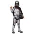 Fantasia Phasma Star Wars Luxo Infantil Clássica Despertar da Força