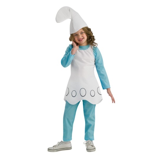 Fantasia Smurfete Infantil