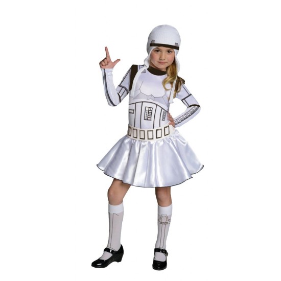 Fantasia Storm Trooper Infantil Luxo
