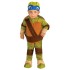 Fantasia Tartarugas Ninja Infantil Bebê Luxo Leonardo