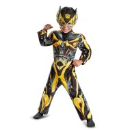 Fantasia Transformers 3D A Era da Extinção Bumblebee Infantil