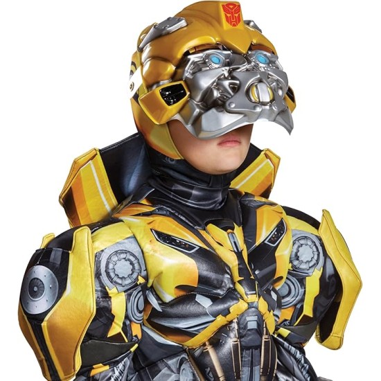 Fantasia Transformers 4 A Era da Extinção Bumblebee Luxo Infantil