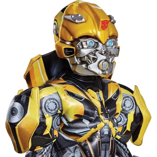 Fantasia Transformers 4 A Era da Extinção Bumblebee Luxo Infantil