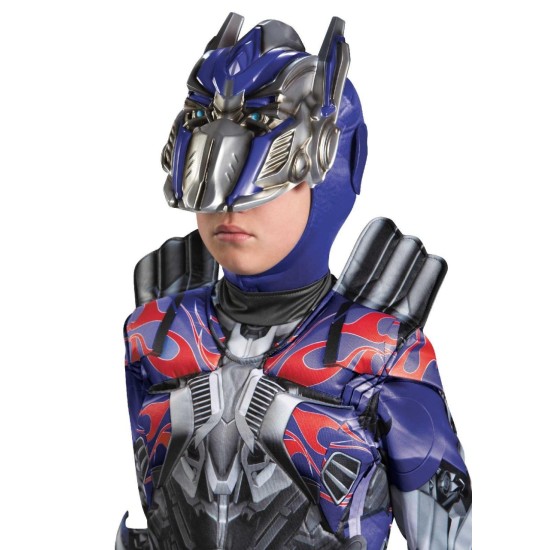 Fantasia Transformers 4 A Era da Extinção Optimus Prime Super Luxo Infantil