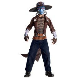Fantasia Trooper Cad Bane Luxo Infantil Star Wars Clone Wars
