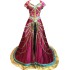 Fantasia Jasmine Luxo Adulto Elite Bordado