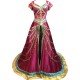 Fantasia Jasmine Luxo Adulto Elite Bordado