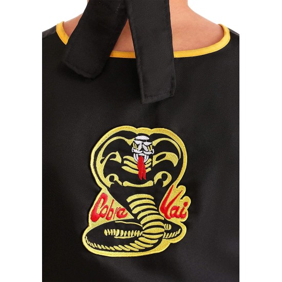 Fantasia Karate Kid Cobra Adulto Clássica