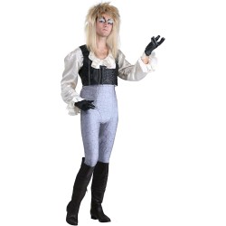 Fantasia Labirinto A Magia do Tempo Jareth Adulto Clássica