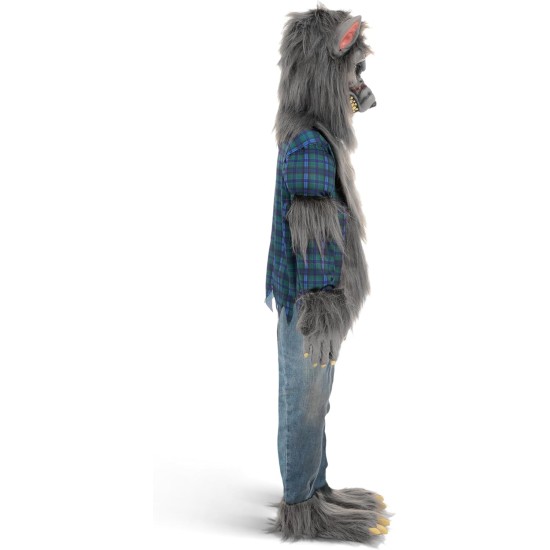 Fantasia Lobo Lobisomem Infantil Luxo