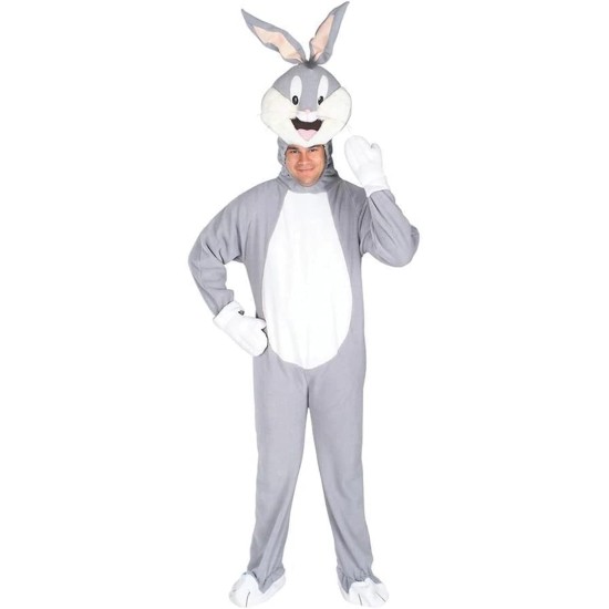 Fantasia Coelho Perna Longa Looney Tunes Adulto Clássica