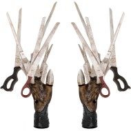 Luvas Edward Mãos de Tesoura Luxo