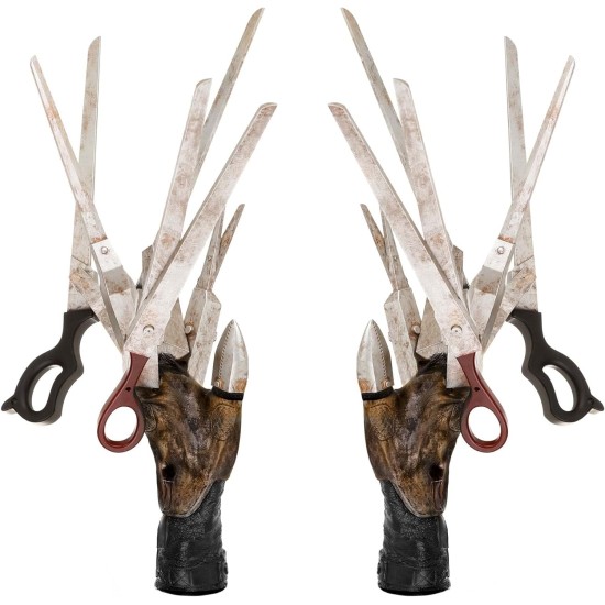 Luvas Edward Mãos de Tesoura Luxo