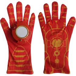 Luvas Homem de Ferro Infantil com Luz