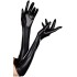 Luvas Preta Longa Adulto Feminino