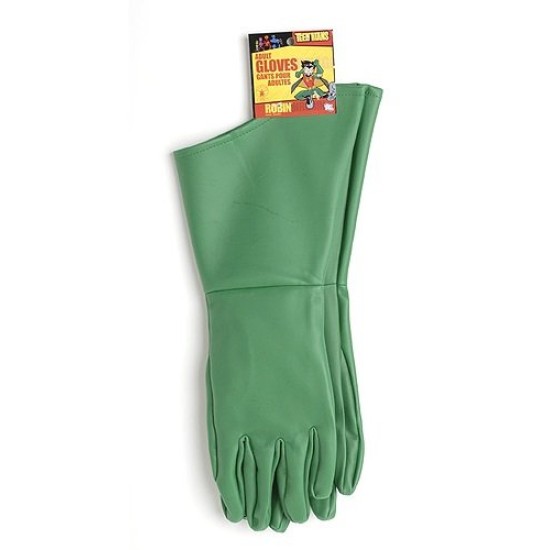 Luvas Verde Aquaman Adulto Luxo