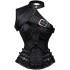 Corsete Um Ombro Mad Max Luxo Mar