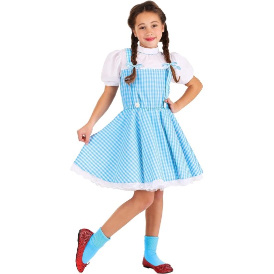Fantasia Dorothy Infantil Mágico de Oz Luxo