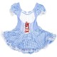 Fantasia Dorothy Mágico de Oz Vestido Clássica Adulto