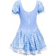 Fantasia Dorothy Mágico de Oz Vestido Clássica Adulto