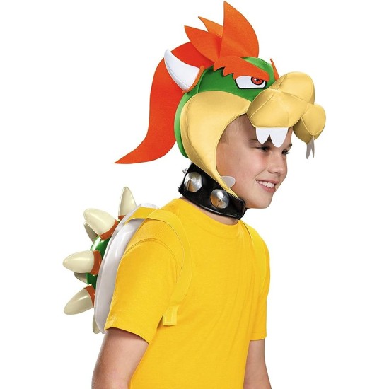 Capacete de Fantasia Bowser Infantil