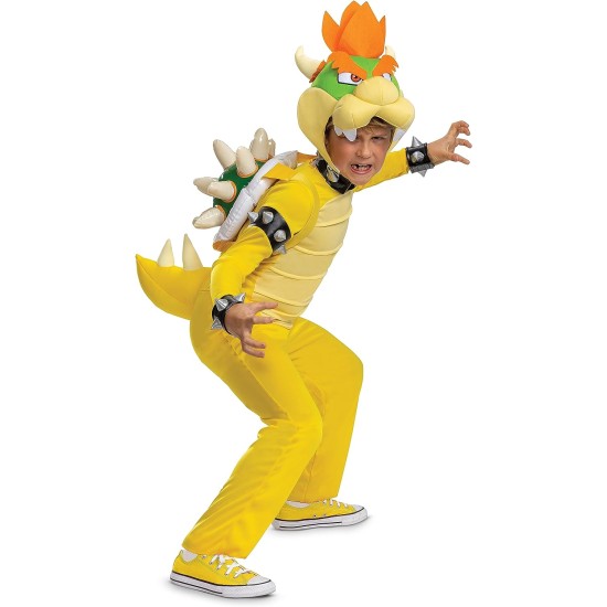 Fantasia Bowser Infantil Luxo