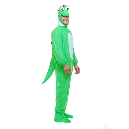 Fantasia Yoshi Macacão Adulto Masculino