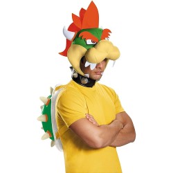 Kit de Fantasia Bowser Adulto
