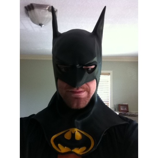 Máscara Adulto Batman Clássica Luxo