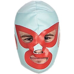 Máscara Adulto Nacho Libre Luxo
