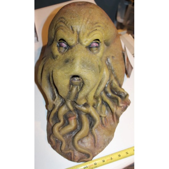 Máscara de Polvo Pirate Davy Jones Latex Luxo