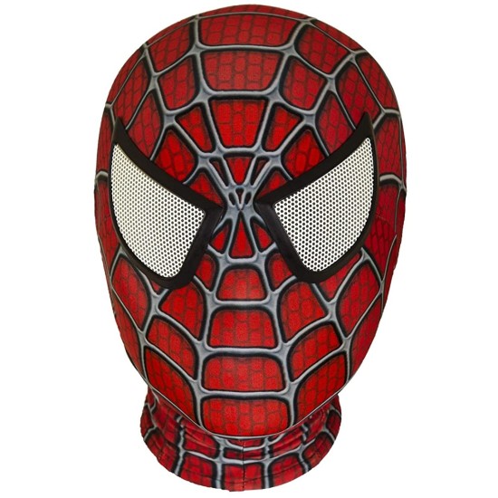 Máscara Homem Aranha Adulto e Infantil Luxo 4