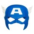 Máscara Infantil Capacete Capitão América Os vingadores