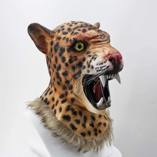 Máscara Onça Pintada de Latex