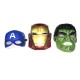 Máscaras Dos Vingadores Ironman Capitão América e Hulk
