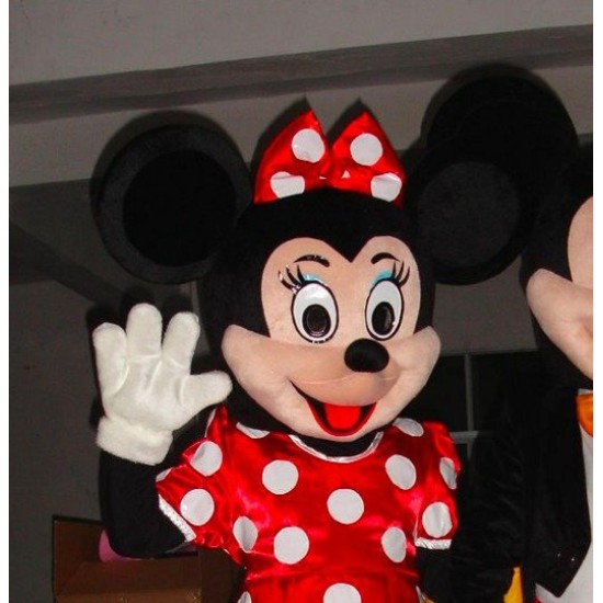 Cabeça Mascote Minnie Super Luxo