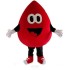 Fantasia Gota de Sangue Doador Luxo Mascote