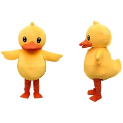 Fantasia Pato Adulto Mascote