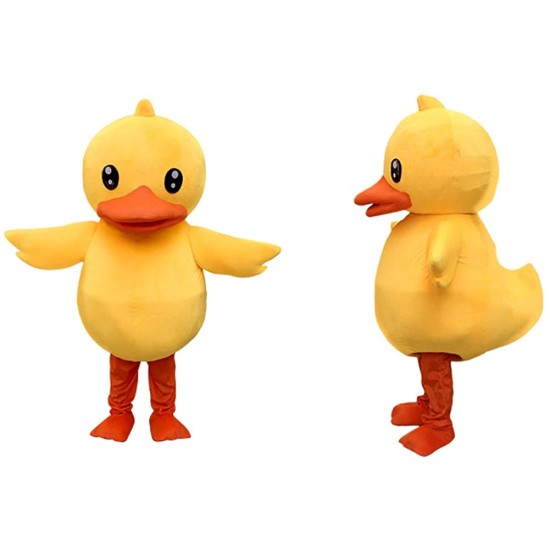 Fantasia Pato Adulto Mascote