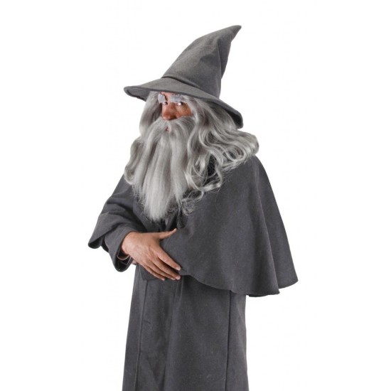 Barba e Bigode Gandalf Hobbit Adulto