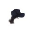 Boné Disfarce Cabelo preto Billy Bob Billy Ray 