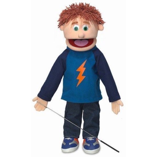 Boneco Fantoche Ventríloquo Jovem Garoto Tommy Luxo