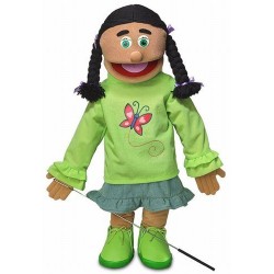 Boneco Fantoche Ventríloquo Jovem Jasmine Luxo
