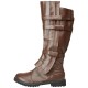 Bota Marrom Adulto Luxo
