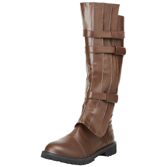 Bota Marrom Adulto Luxo