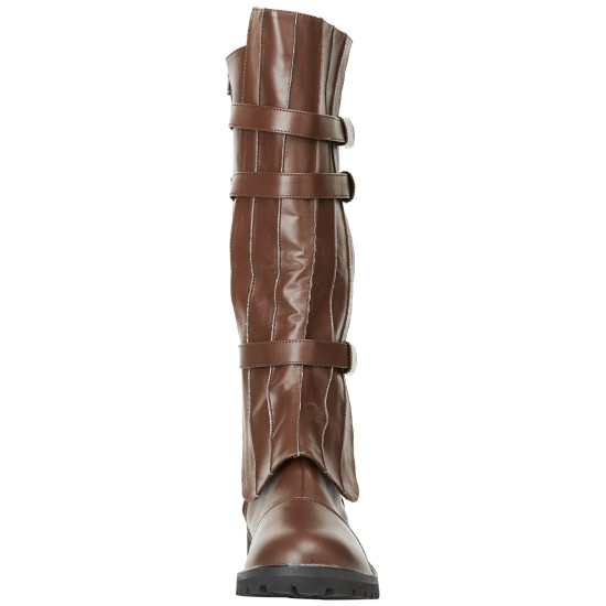 Bota Marrom Adulto Luxo