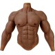 Camiseta Adulto Peito Musculoso Silicone