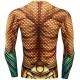 Camiseta Aquaman Adulto Longa