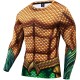 Camiseta Aquaman Adulto Longa