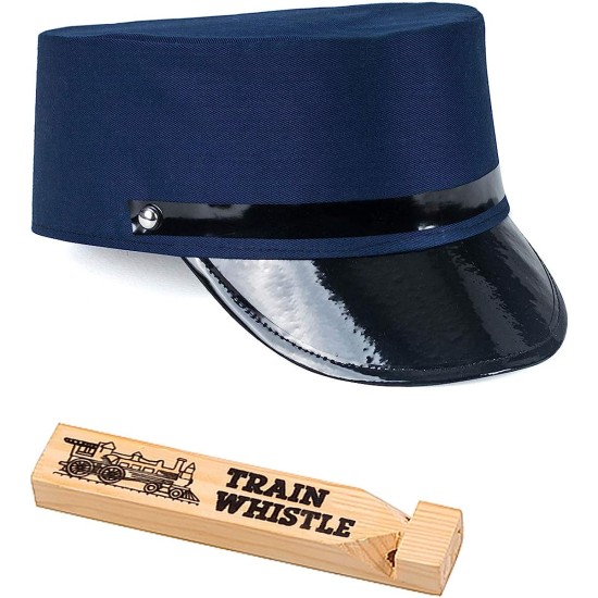 Chapéu de Maquinista Condutor de Trem Adulto